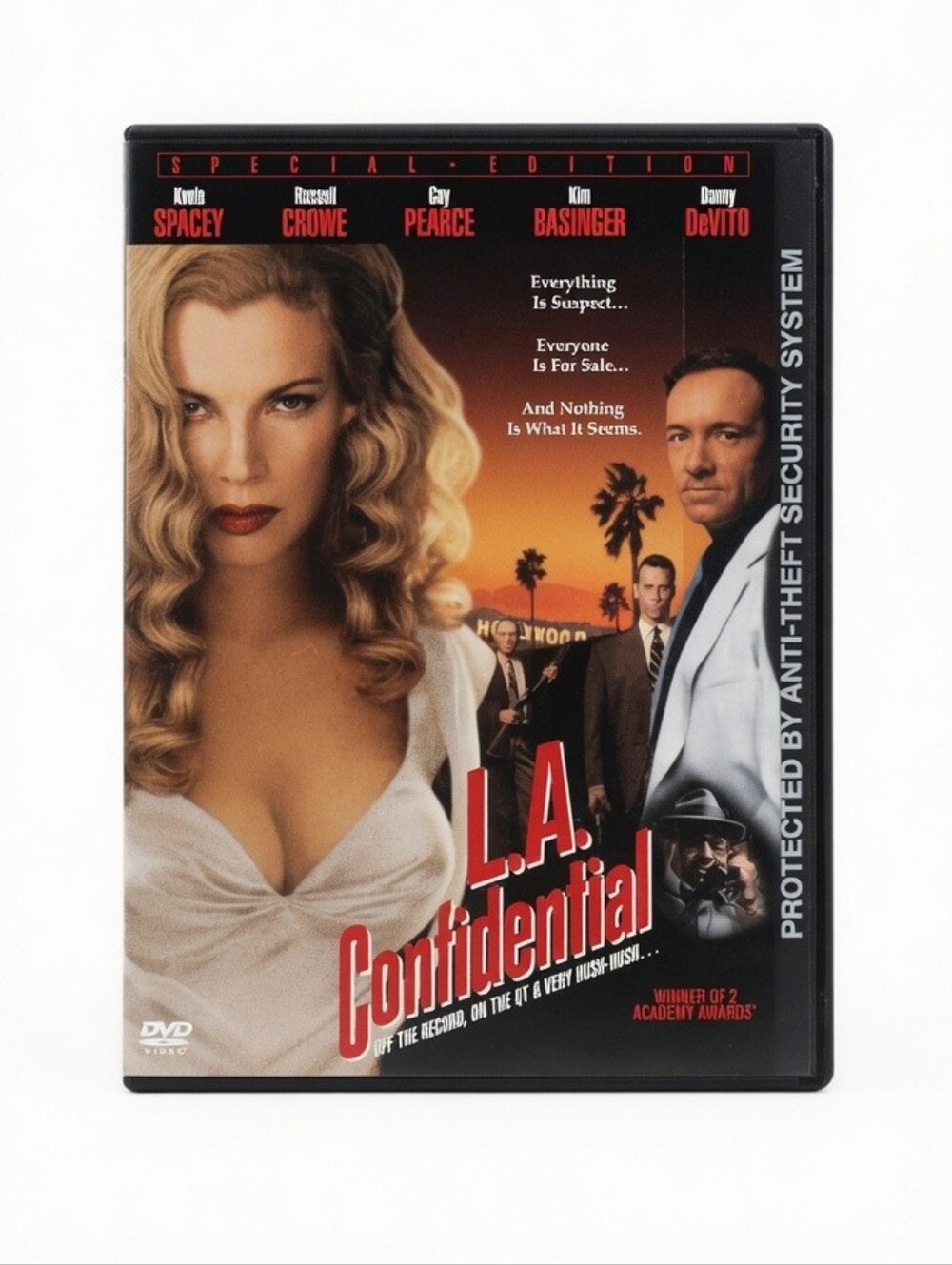 L.A. Confidential (DVD, 1998) Starring Russell Crowe Guy Pearce Kim Basinger